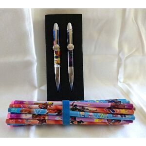 Marvel Spiderman & Venom Ballpoint Pens/2 & Wood No. 2 Pencils/18 Bundle NEW‎